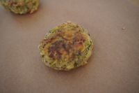 Squash/nødde frikadelle - vegetarisk