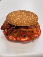 GLUTENFRI Burgerbolle med choritzo    